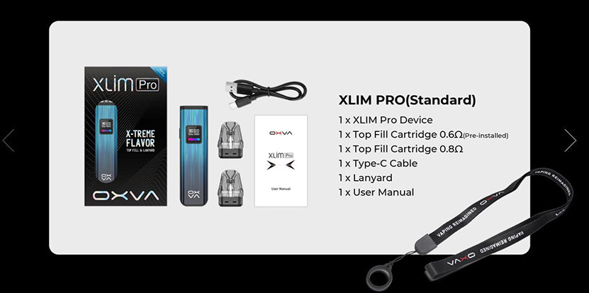 OXVA Xlim Pro Kit