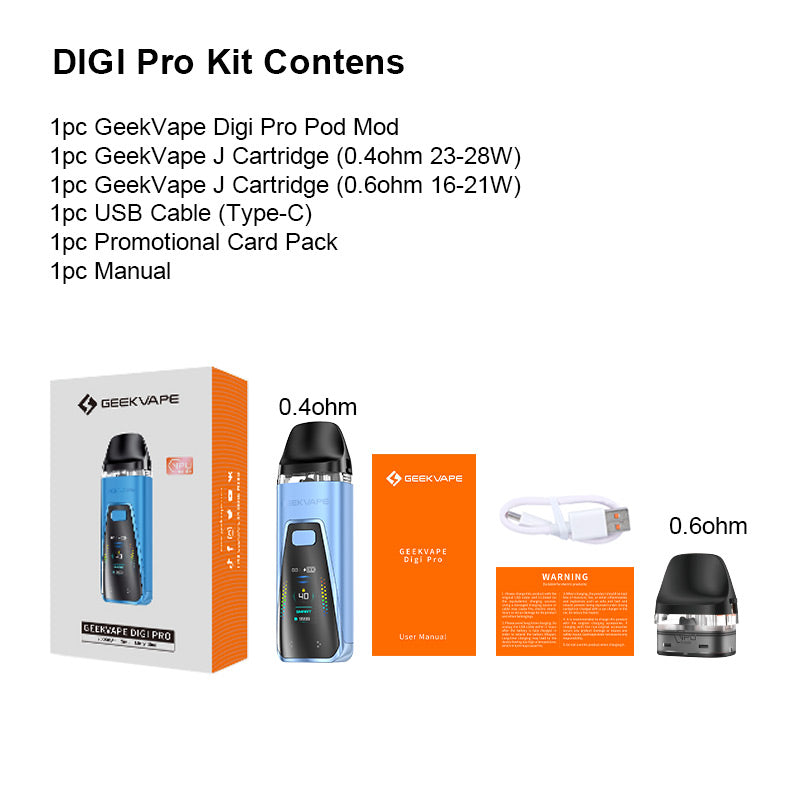 Geekvape DIGI Pro Pod Kit 2000mAh 5ml(Max 40W)
