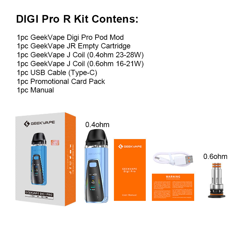 Geekvape DIGI Pro R Pod Kit 2000mAh 5ml(Max 40W)