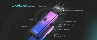Uwell Crown S Pod Kit